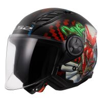 LS2 OF616 AIRFLOW II-06 HAPPY DREAMS skútr jet helma